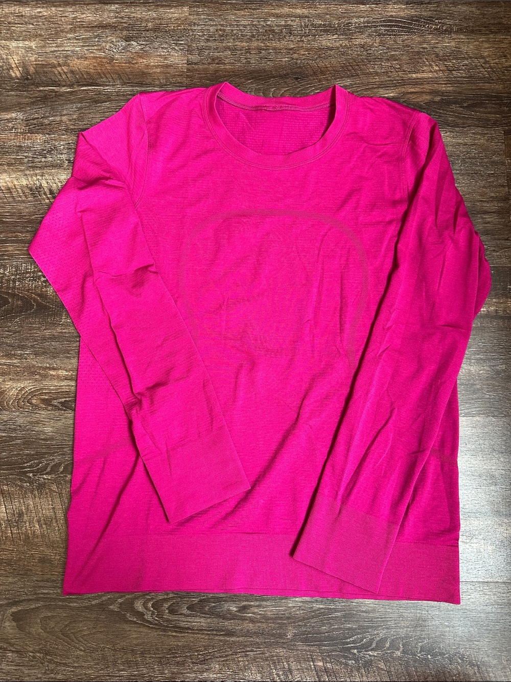 lululemon athletica Hot Pink swiftly relaxed Long Sleeve Crew Top